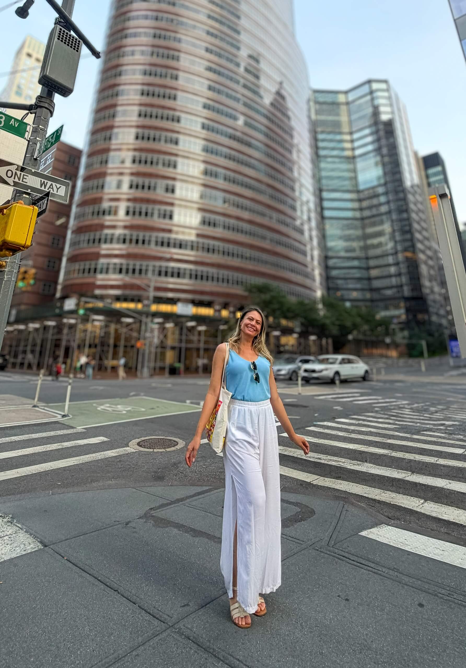 Teacher Cris em Nova York